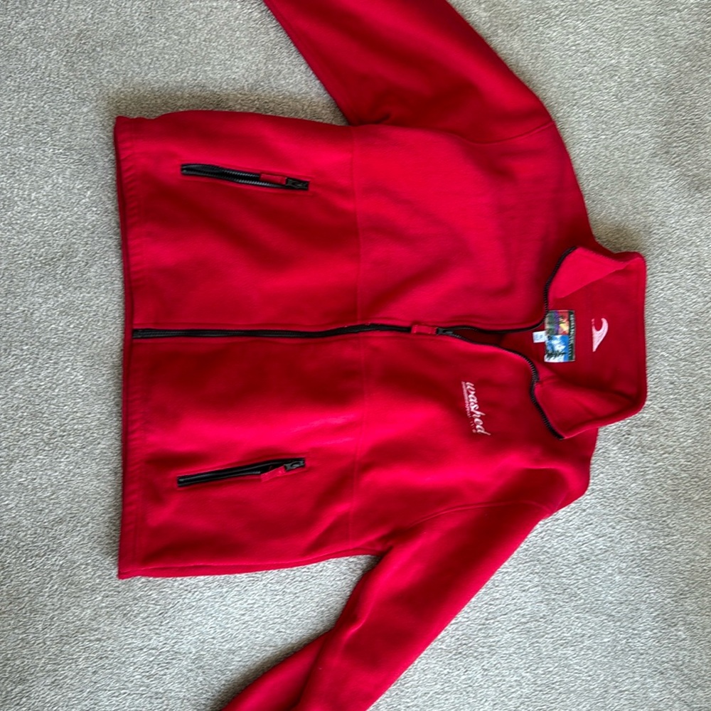 Mens size xl washed apparel company fleece jacket